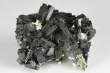 Black Tourmaline (Schorl) Crystals with Orthoclase - Namibia #177546-1